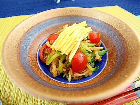 切干大根と野菜の中華風